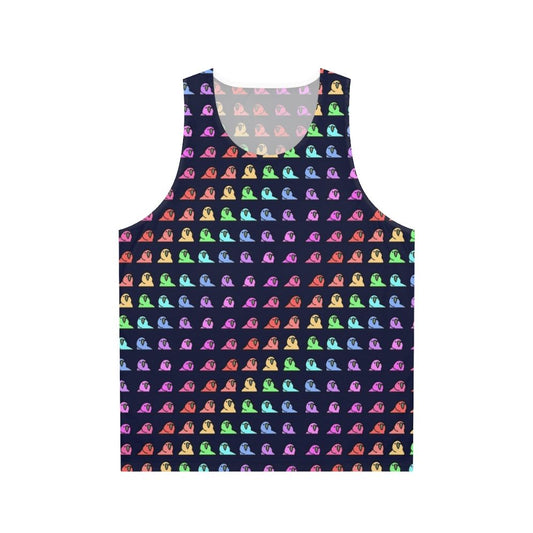 Rainbow Parrot Unisex Tank Top