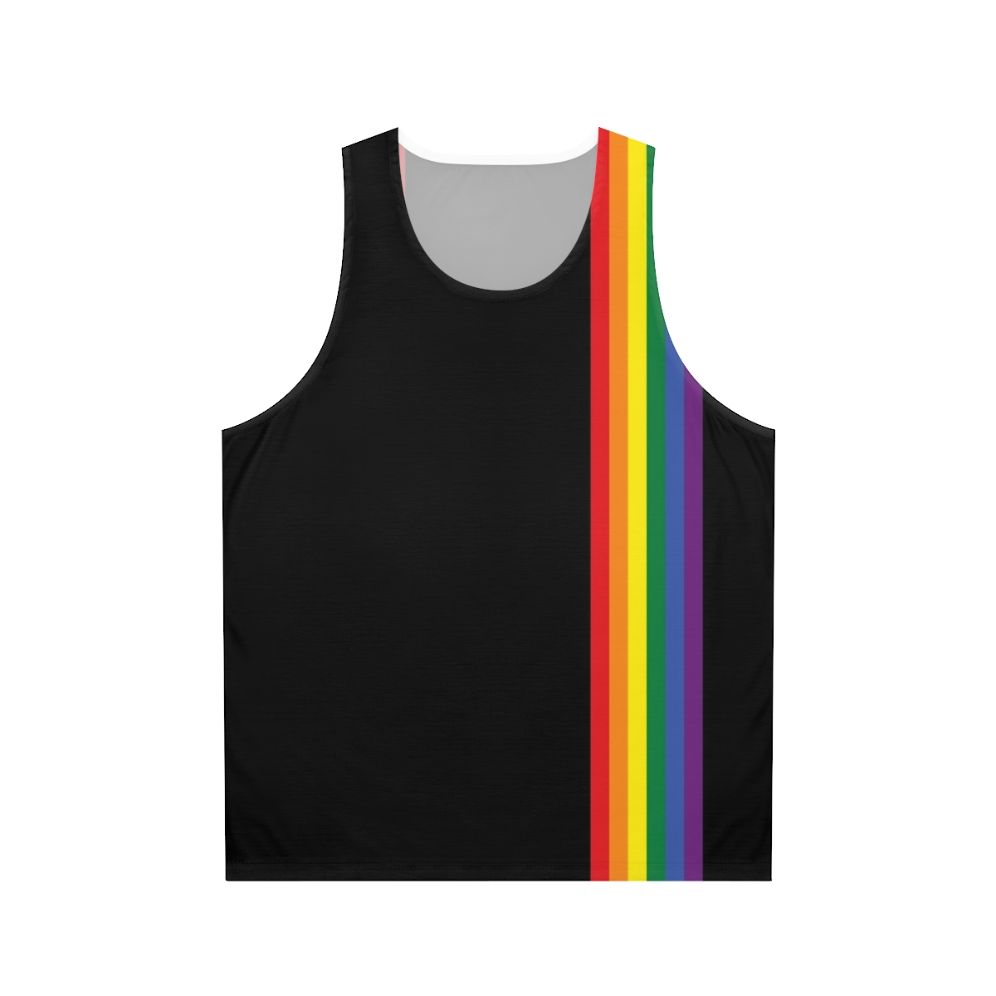 Colorful rainbow pride unisex LGBT tank top