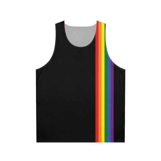 Colorful rainbow pride unisex LGBT tank top
