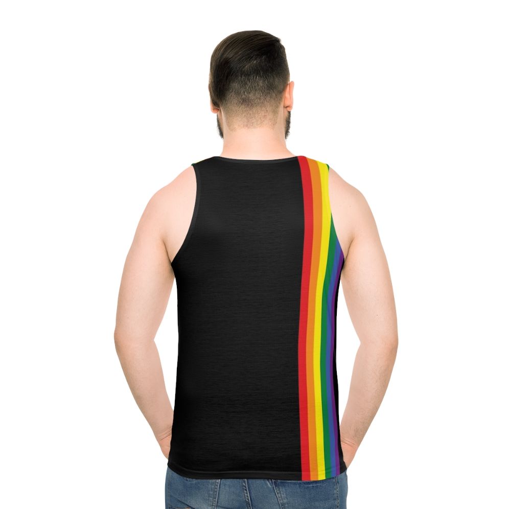 Colorful rainbow pride unisex LGBT tank top