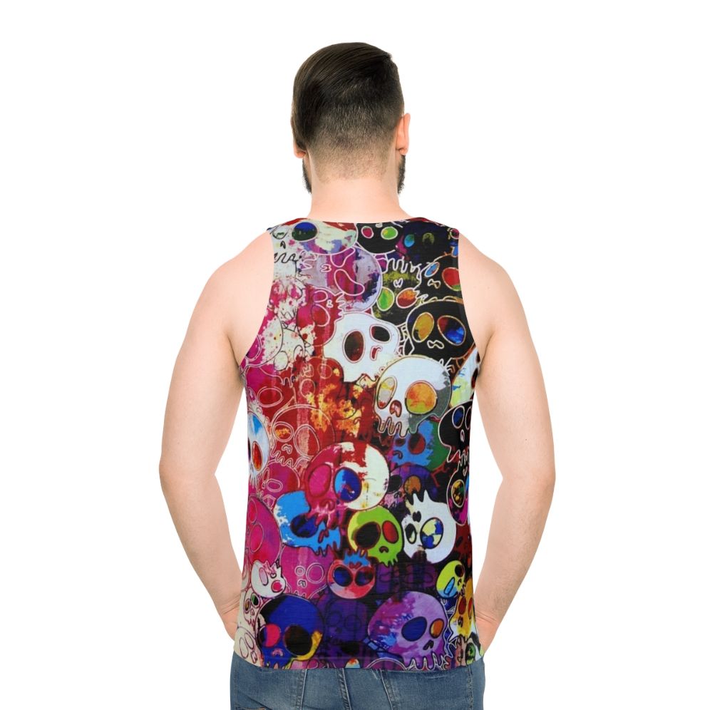 Rainbow Skull Unisex Tank Top