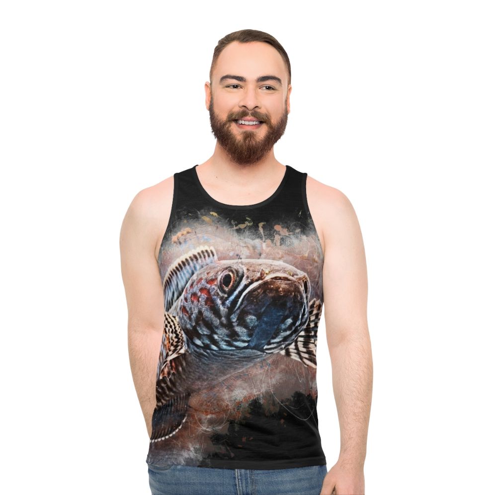 Rainbow Snakehead Channa Bleheri Unisex Tank Top