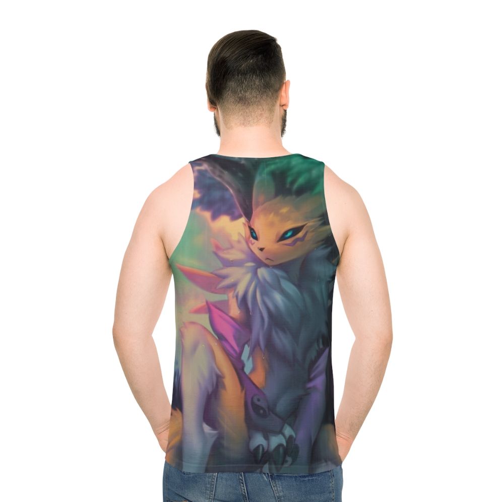 Rainy Renamon Digimon Anime Unisex Tank Top