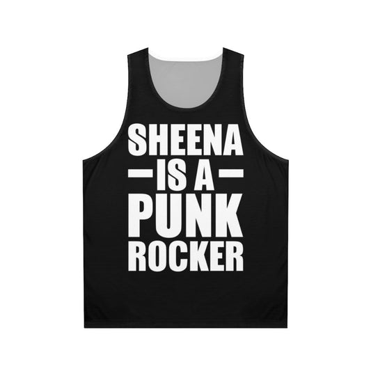 Ramones punk rock unisex tank top
