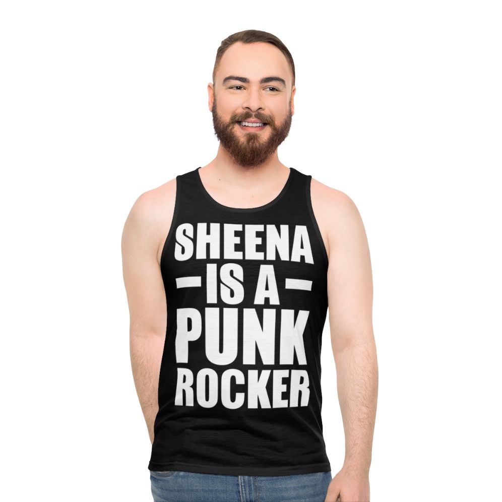 Ramones punk rock unisex tank top