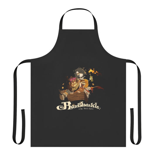 Ramshackle film shirt black apron