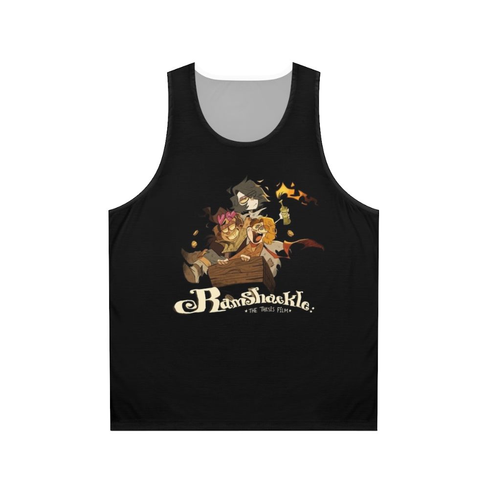 Ramshackle Thesis Film Unisex Black Tank Top