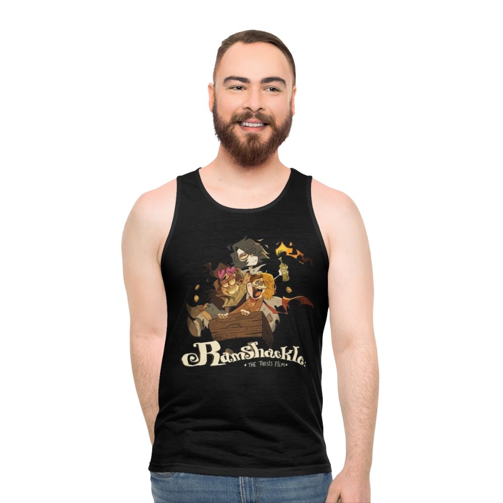 Ramshackle Thesis Film Unisex Black Tank Top