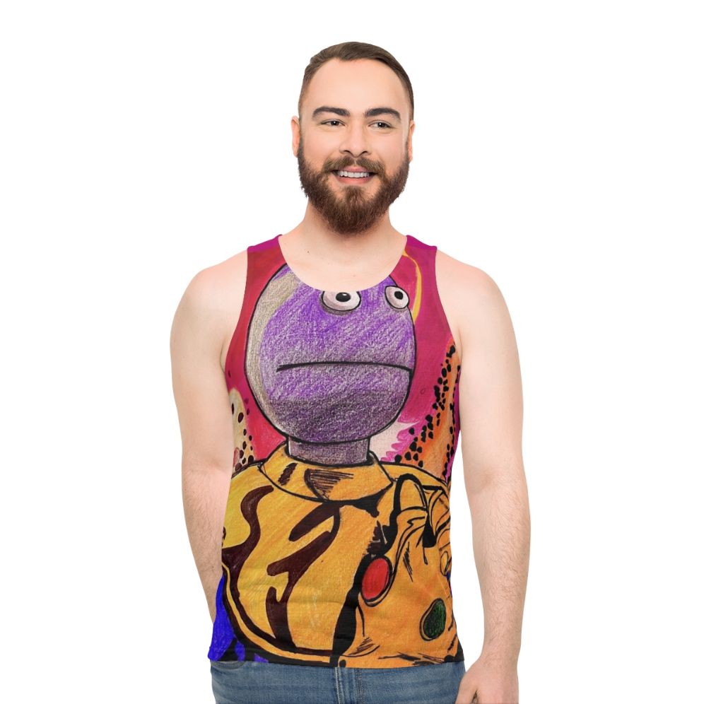 Randy Feltface Unisex Comedy Tank Top