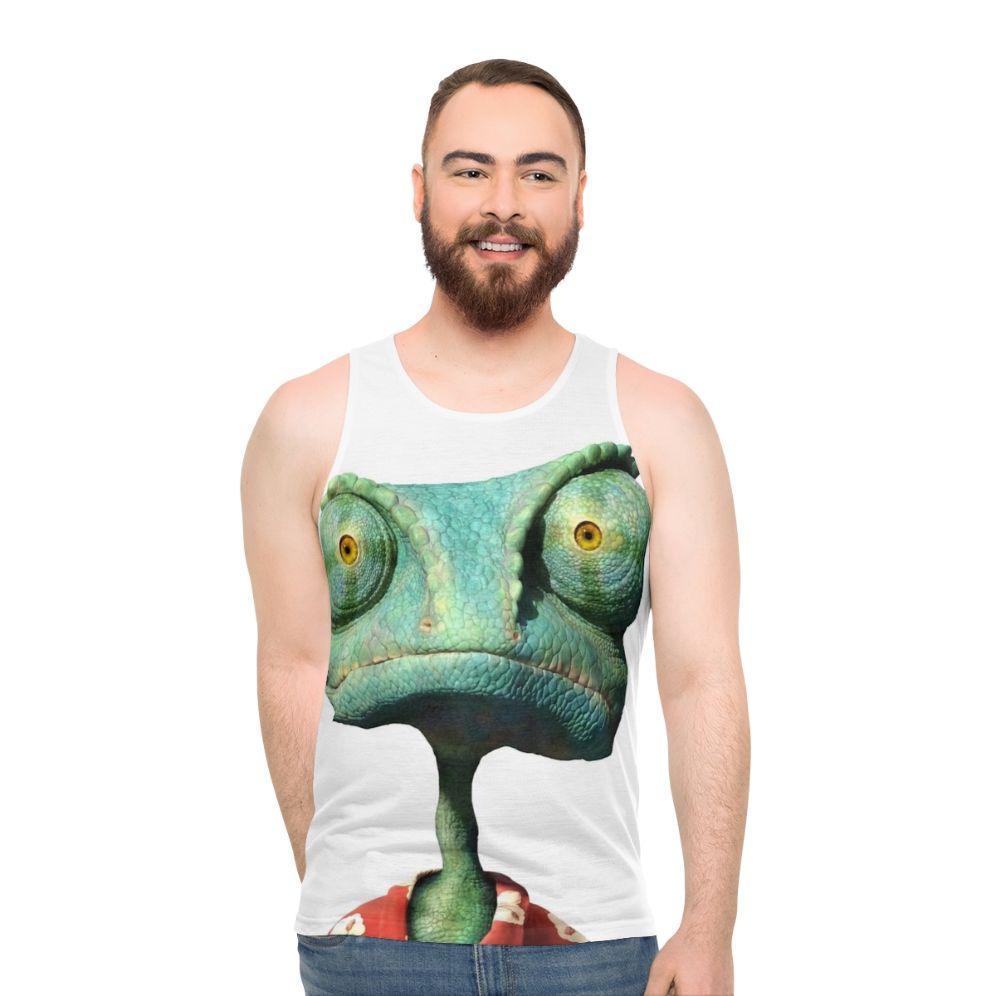 Rango Unisex Cartoon Movie Chameleon Tank Top