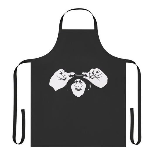 Rap-themed urban-style apron with inspirational quotes and imagery