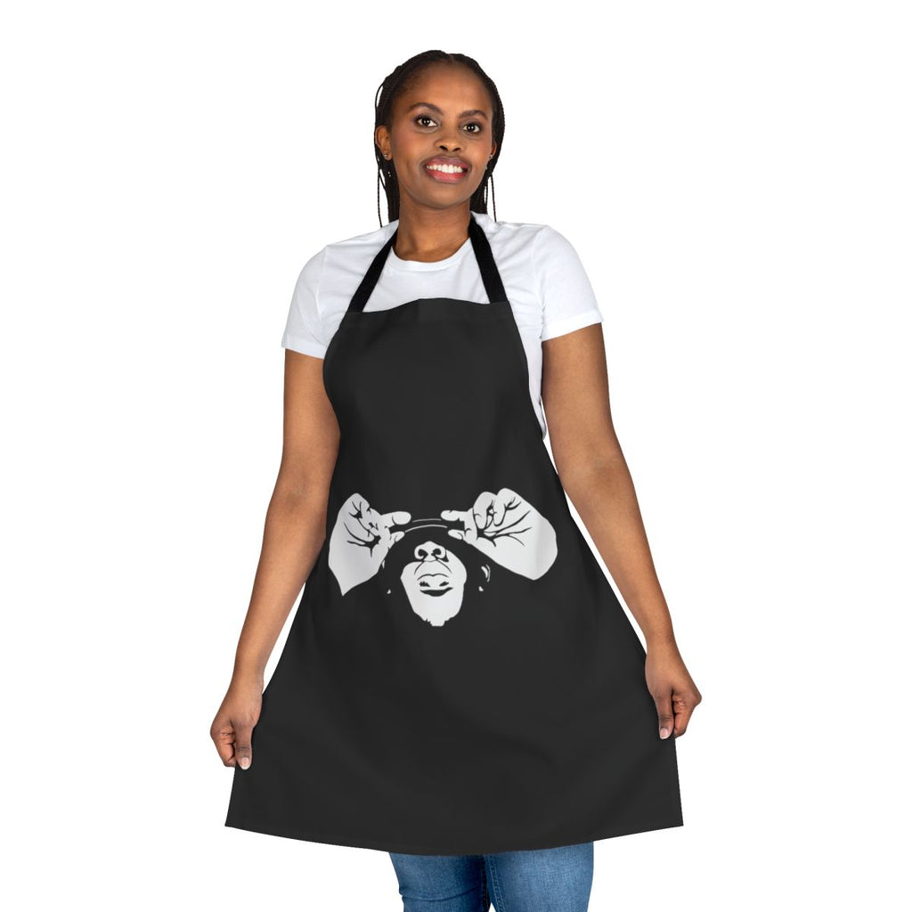 Rap-themed urban-style apron with inspirational quotes and imagery