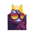 Rare Outrun Pepe The Frog Meme Unisex Tank Top