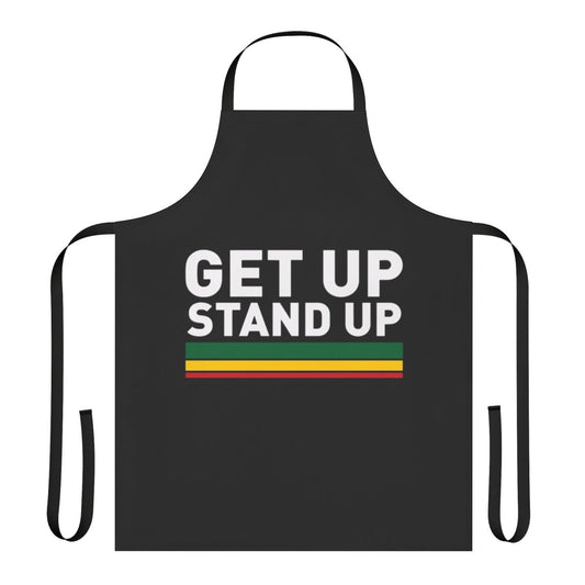 Rasta Lion Reggae Apron with Roots Rock Reggae Design