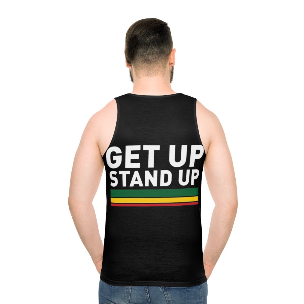 Rasta Lion Roots Rock Reggae Unisex Tank Top
