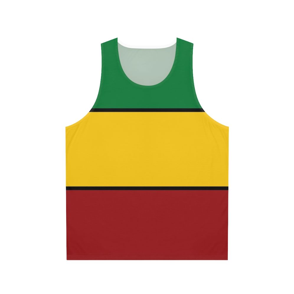 Rasta Stripes Unisex Tank Top