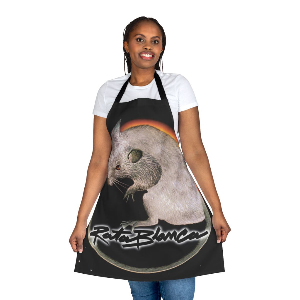 Rata Blanca inspired apron with the band's logo and album design
