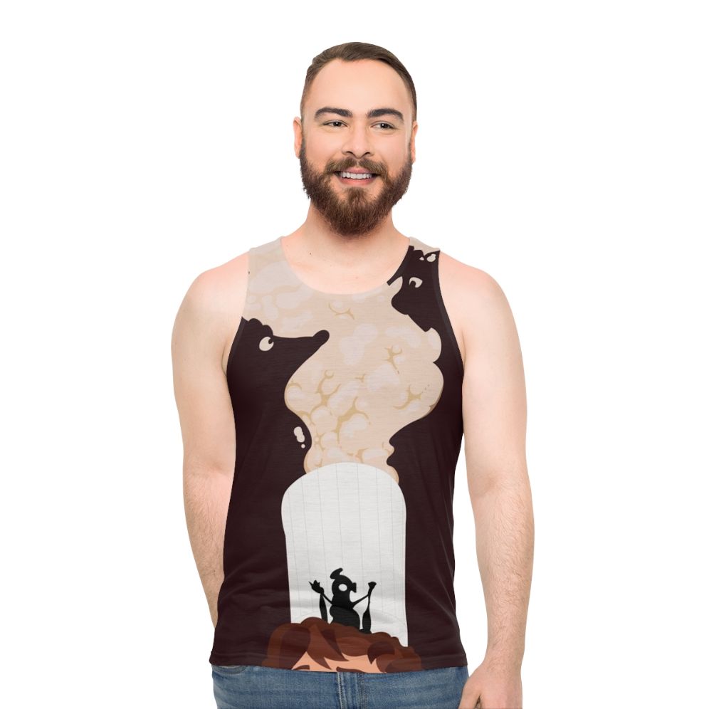 Ratatouille fanart unisex tank top