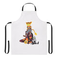 Ratchet and Clank inspired apron featuring the iconic duo and Gadgetron logo