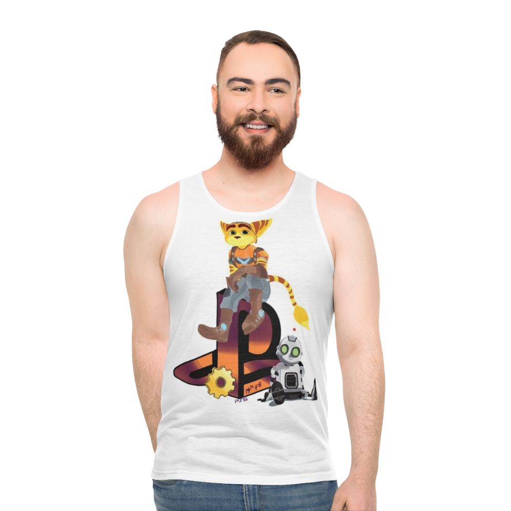 Ratchet and Clank Rift Apart Unisex Gaming Tank Top