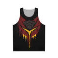 Ratchet Deadlocked Orange Stencil Unisex Tank Top
