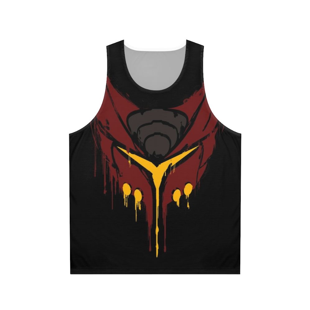 Ratchet Deadlocked Orange Stencil Unisex Tank Top