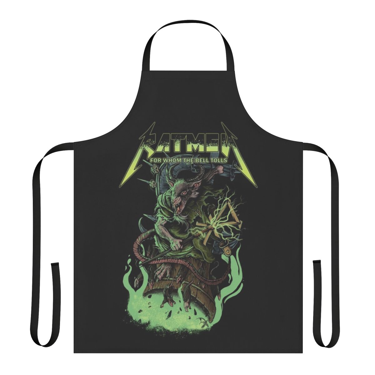 Ratmetal-Inspired Apron Featuring Skaven and Metallica Inspired Design