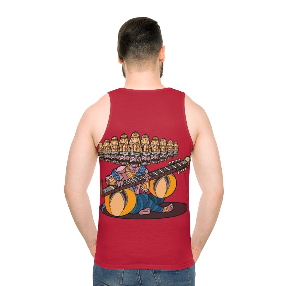 Ravana's Veena Mythological Music Unisex Tank Top