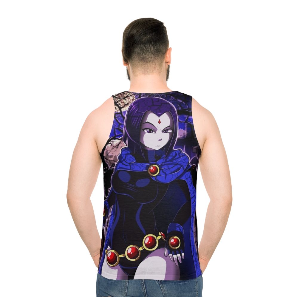 Raven from Teen Titans superhero unisex tank top
