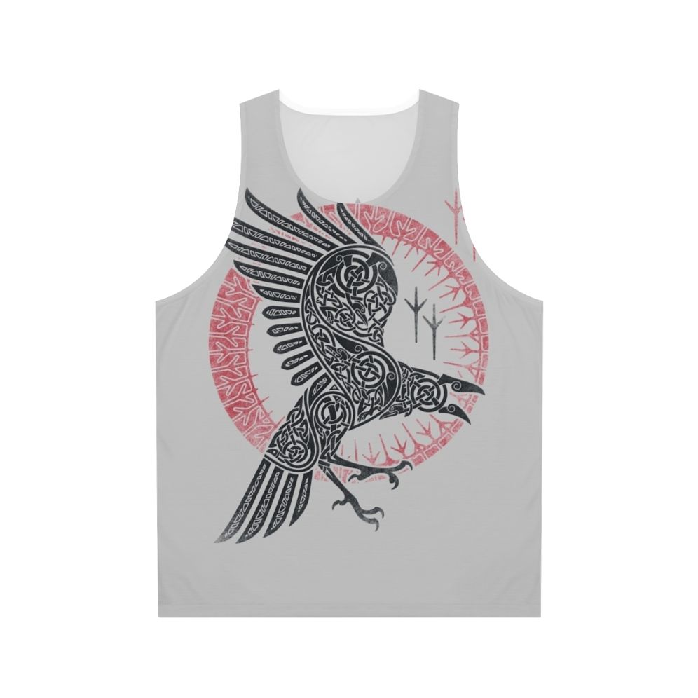 Raven Unisex Tank Top with Scandinavian Inspired Design