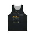 Rayuela Unisex Tank Top featuring a literary phrase