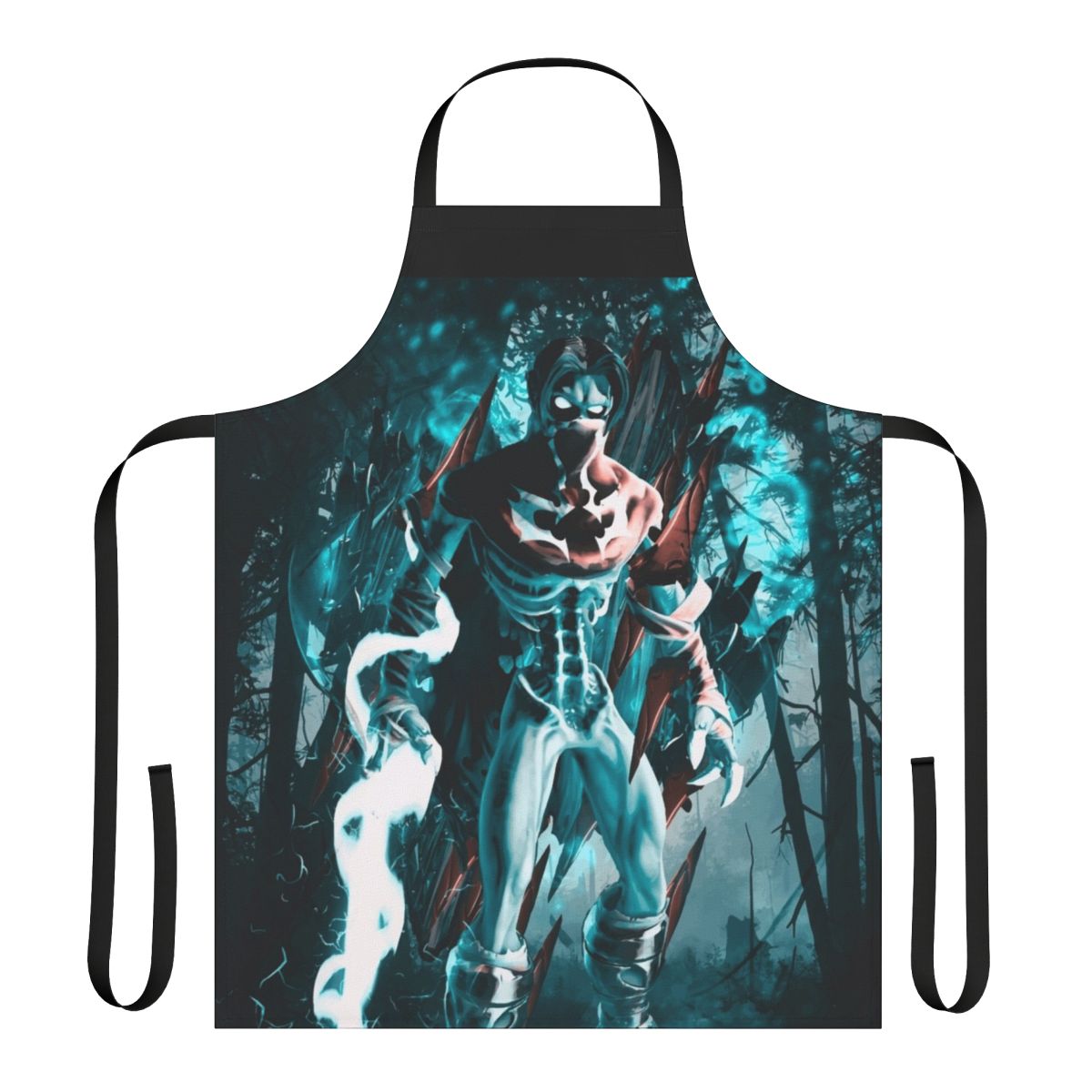 Raziel-inspired fantasy apron featuring imagery from the Soul Reaver video game