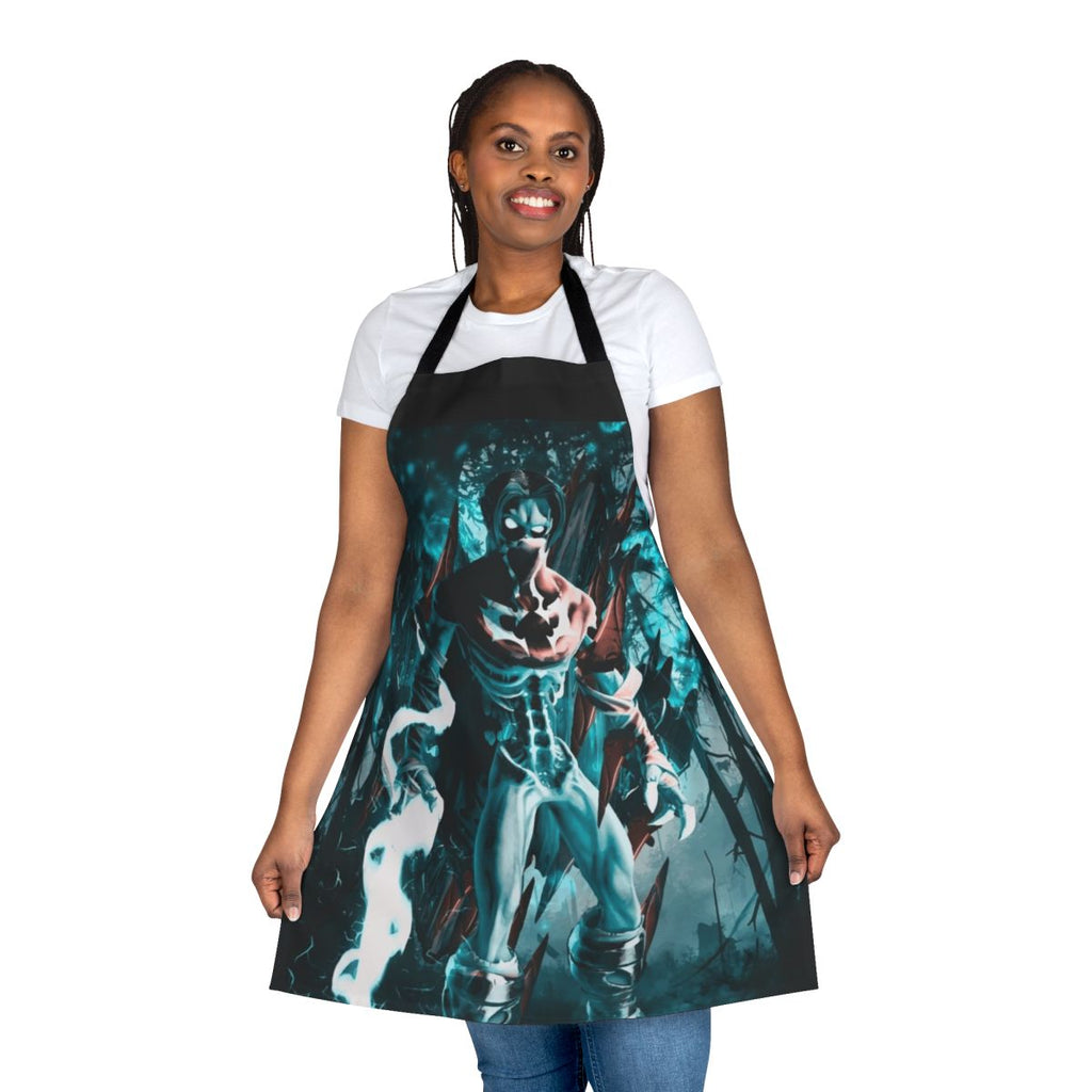 Raziel-inspired fantasy apron featuring imagery from the Soul Reaver video game