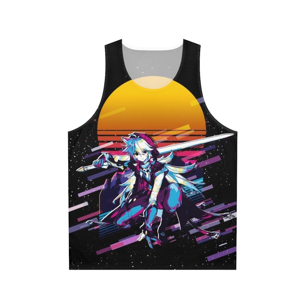 Razor Genshin Impact 80s Retro Unisex Tank Top