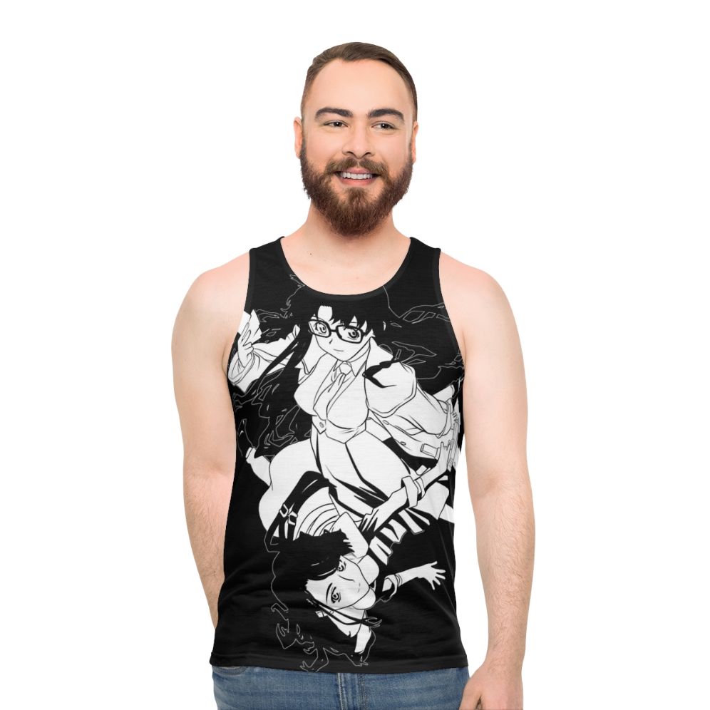 "Read or Die" anime-inspired unisex tank top