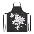 Stylish "Read and Die" anime-inspired apron featuring Yomiko Readman, a literary-minded character from the 1990s anime series.