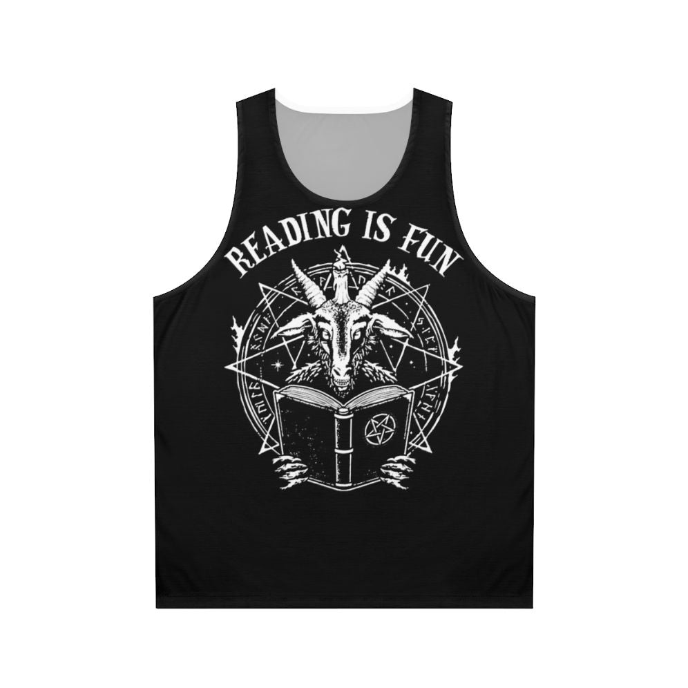 Reading Hobby Unisex Essential Tank Top