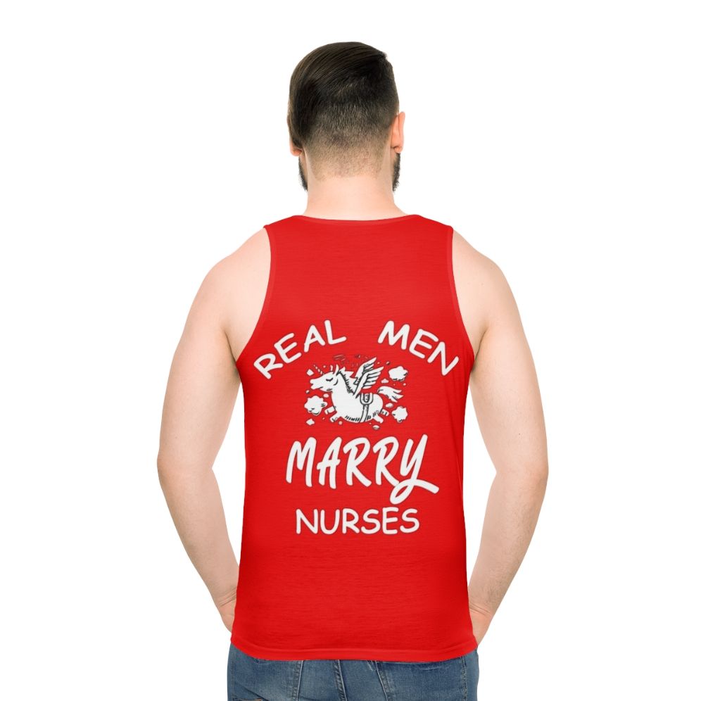 Real Men Marry Nurses Unisex Tank Top