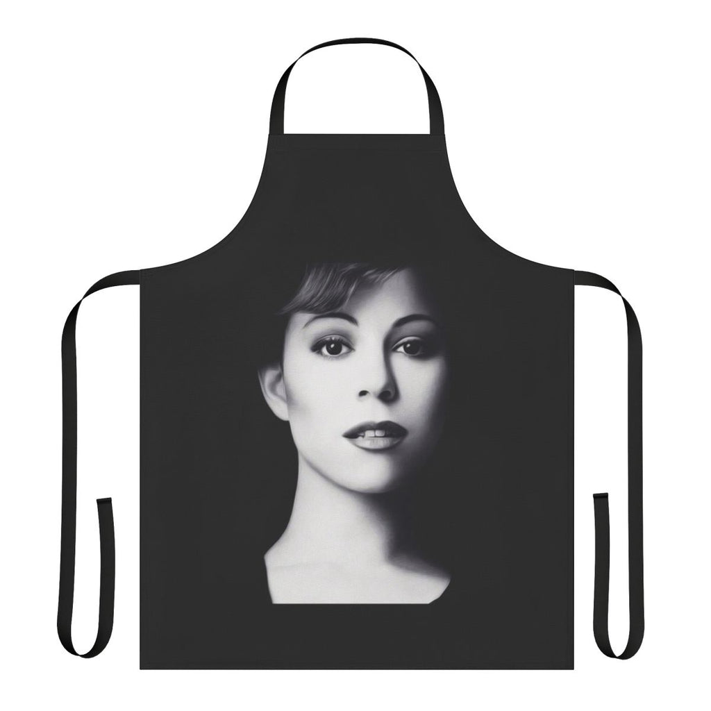 Realistic illustration apron featuring an iconic 1995 music legend