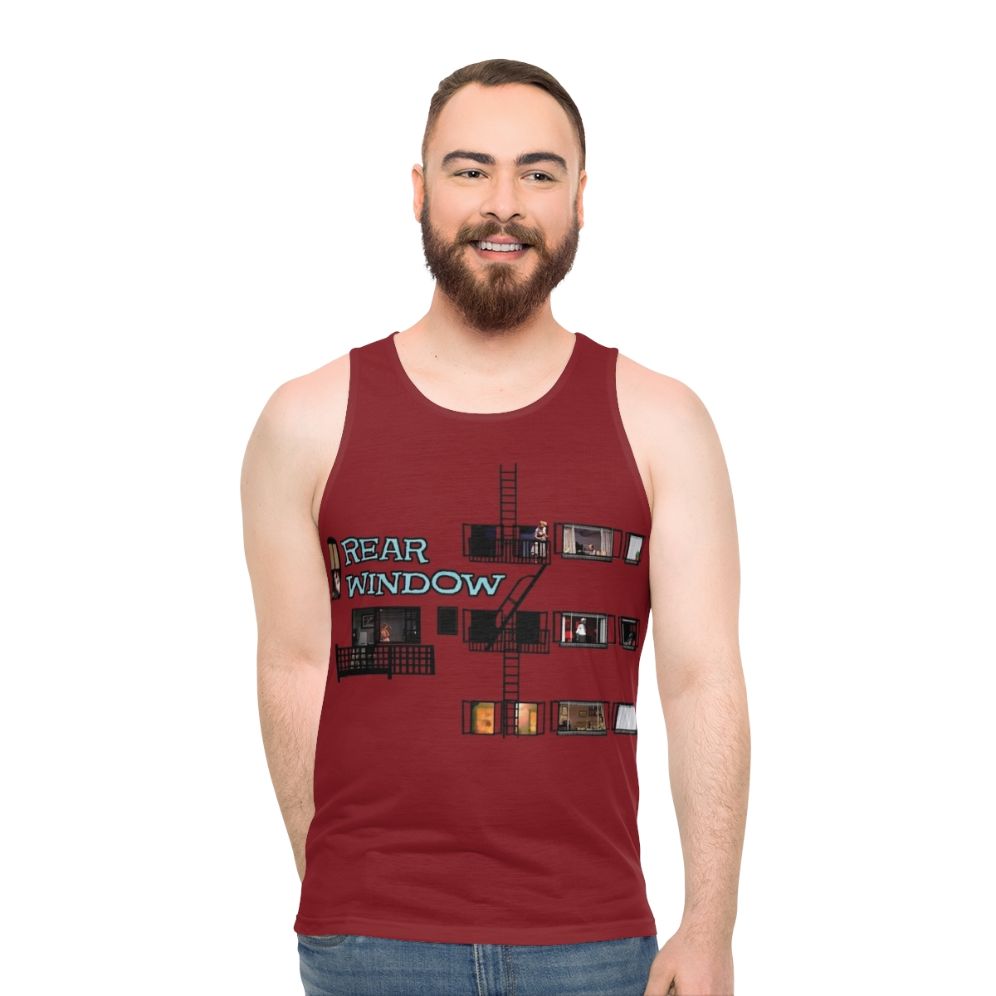Rear Window Hitchcock Film Unisex Tank Top