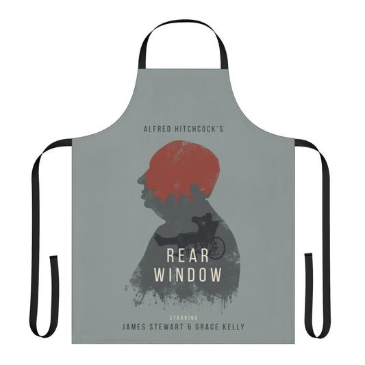 Rear Window Inspired Apron - Classic Hitchcock Movie Design