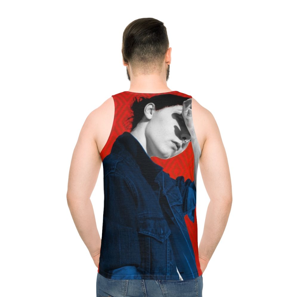 Rebel 1 Unisex Pop Art Portrait Tank Top
