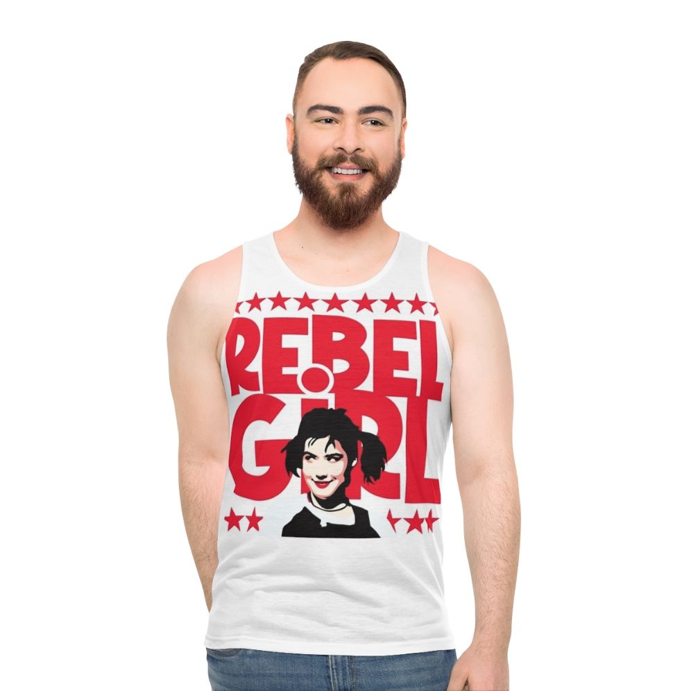 Rebel Girl Unisex Punk Rock Tank Top