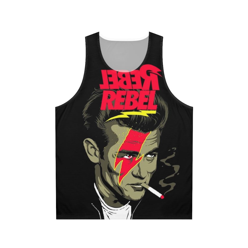 Rebel Unisex Star Graphic Tank Top