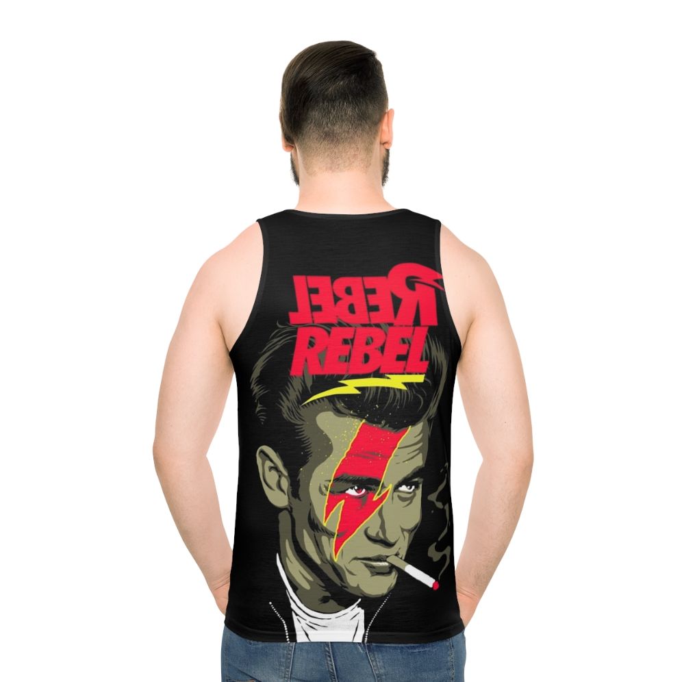 Rebel Unisex Star Graphic Tank Top