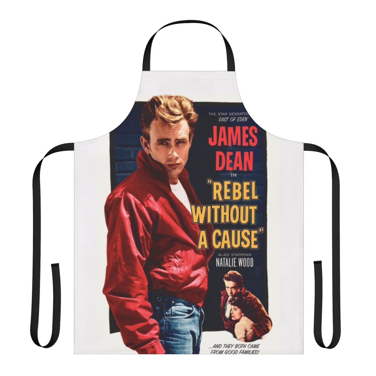 Rebel Vintage Apron featuring a classic film and movie inspired design