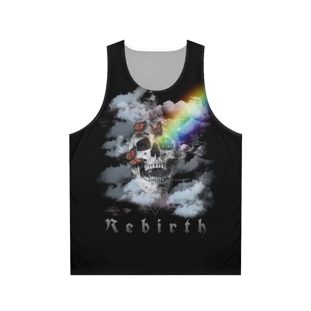 Rebirth Unisex Tank Top featuring digital art design