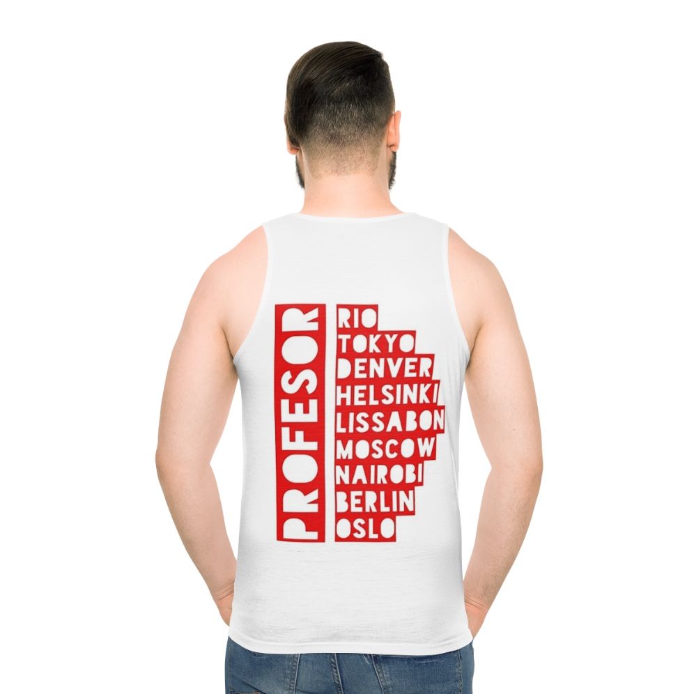 Red "Bella Ciao" Unisex Money Heist Tank Top
