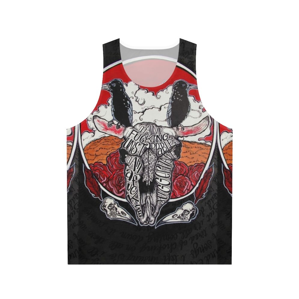 Red City Radio Lyrics Unisex Tank Top