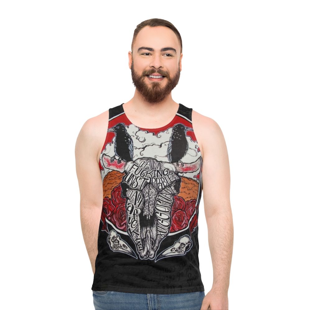 Red City Radio Lyrics Unisex Tank Top